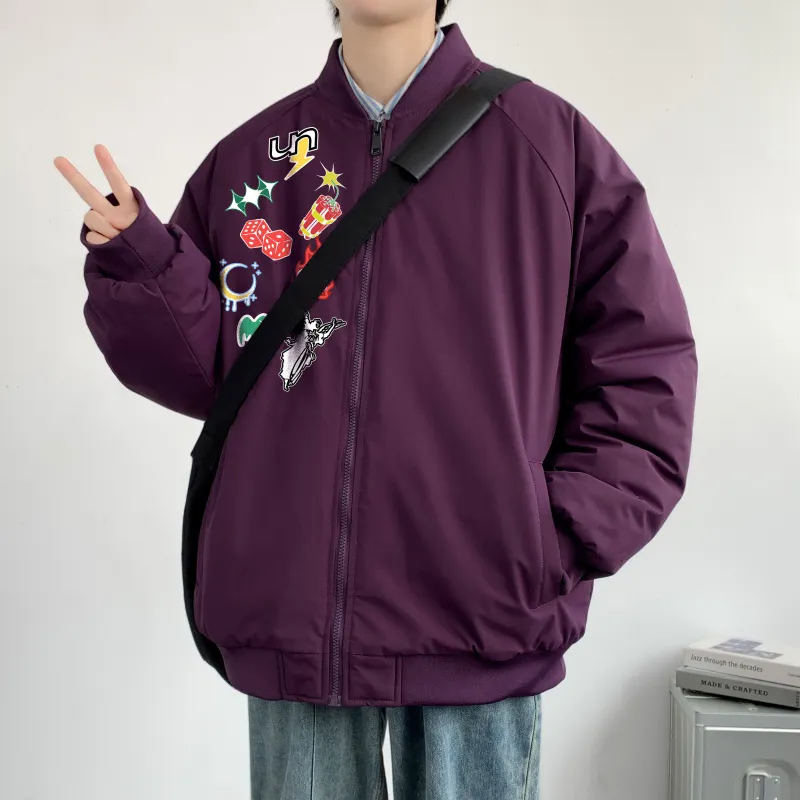 UNthemed Baseball Jacket Unisex-29