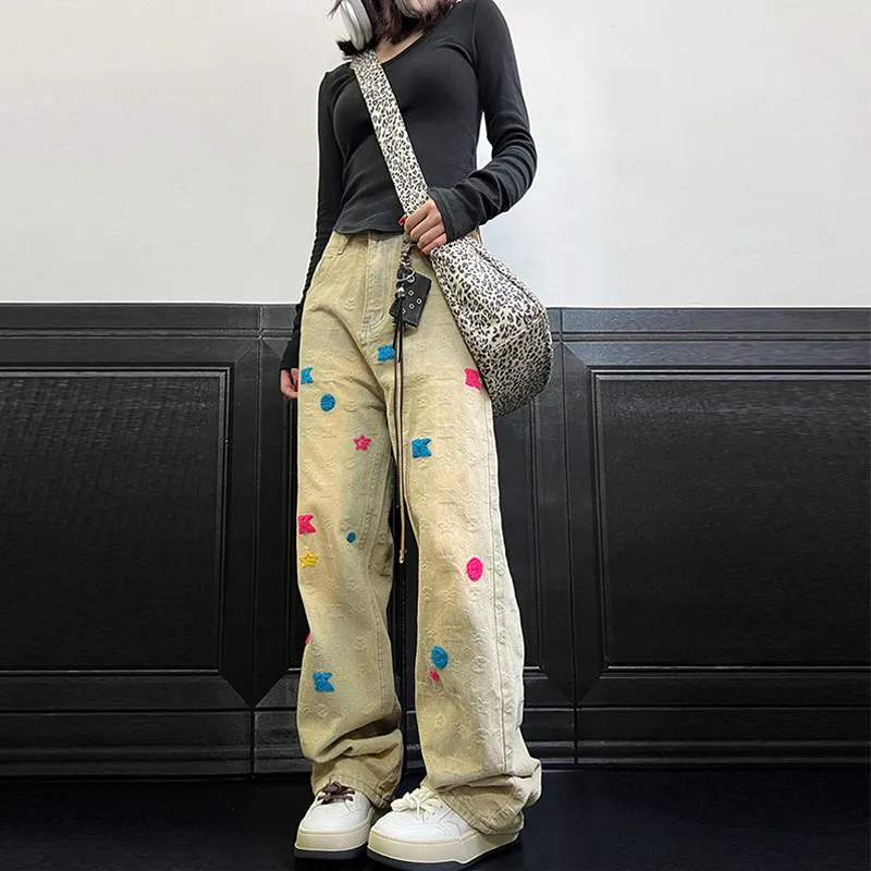 UNthemed Jeans Unisex Yellow Mud-4