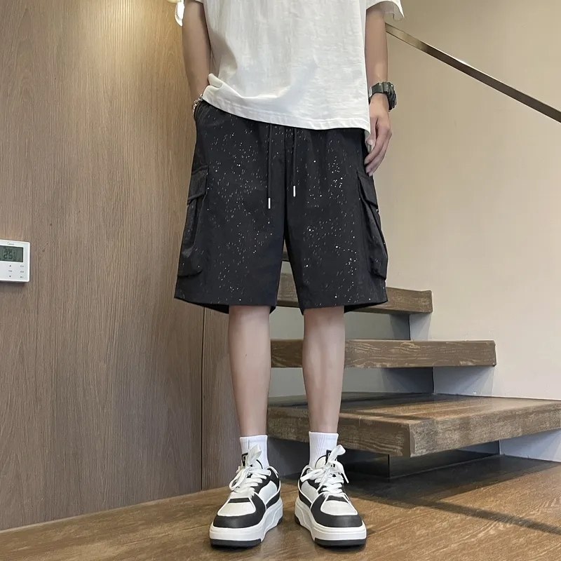 UNthemed Casual Shorts Unisex Black-4