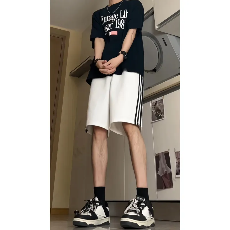 UNthemed Denim Shorts Unisex Black-2
