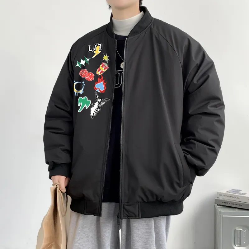 UNthemed Baseball Jacket Unisex-17