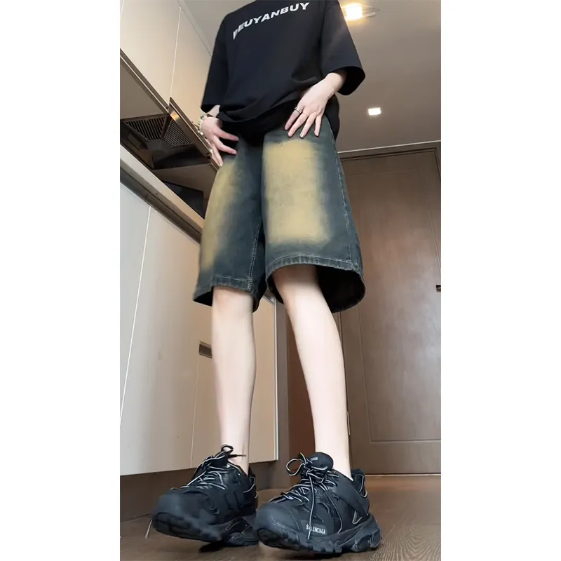 UNthemed Denim Shorts Unisex Nostalgic Blue-6