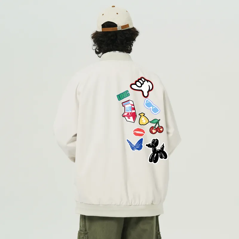 UNthemed Baseball Jacket Unisex-8