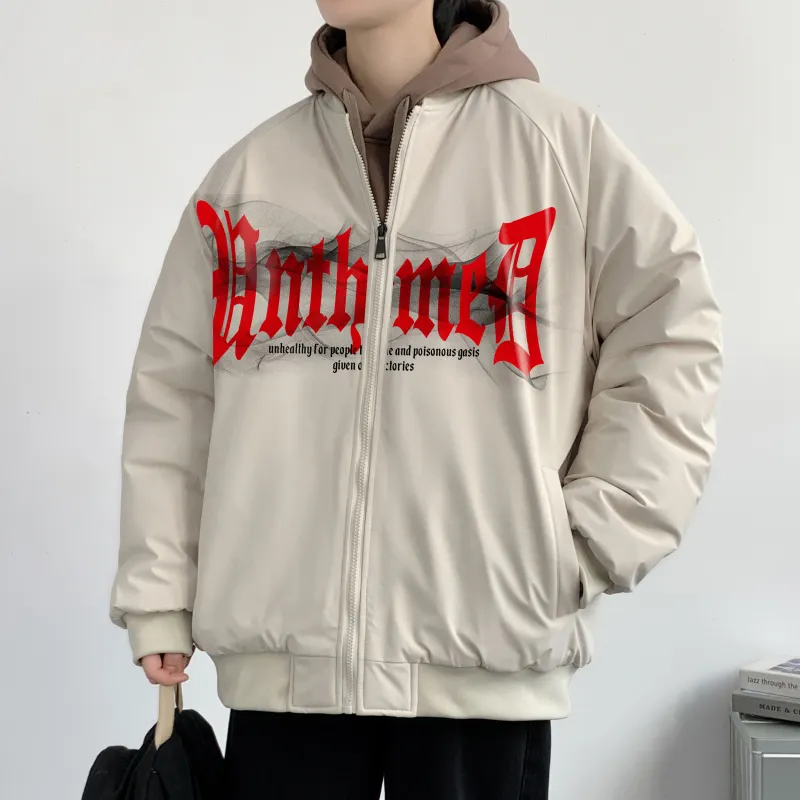 UNthemed Puffer Jackets Unisex-13