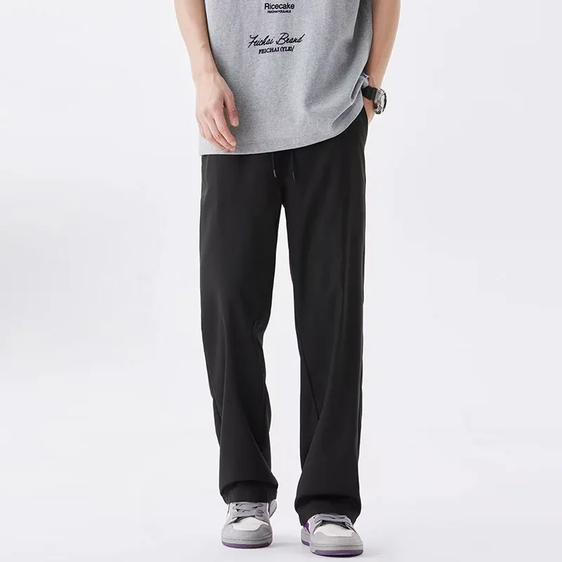 UNthemed Casual Pants Unisex Black-2