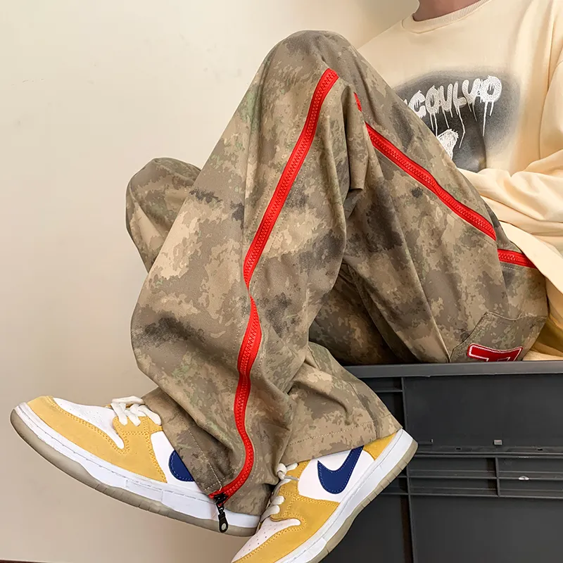 UNthemed Casual Pants Unisex Camouflage-6