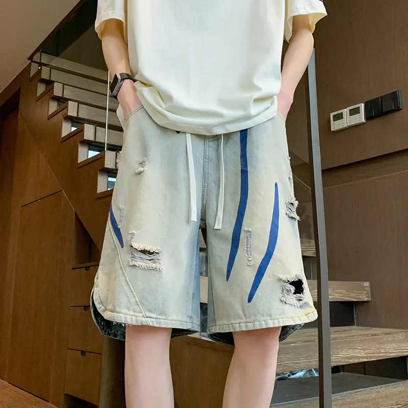 UNthemed Denim Shorts Unisex-4