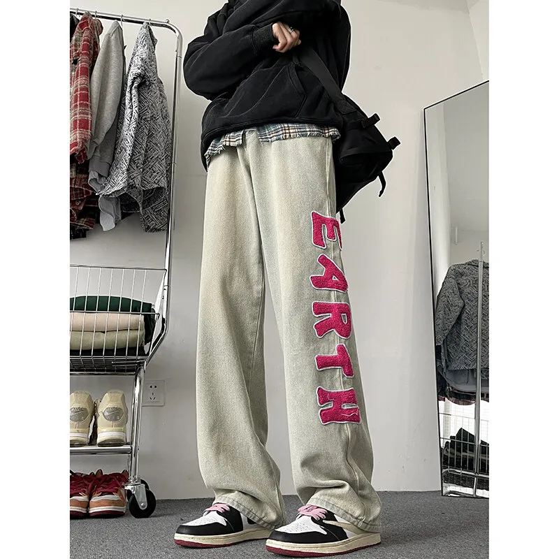 UNthemed Jeans Unisex Yellow-3
