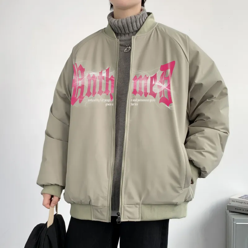UNthemed Puffer Jackets Unisex-17