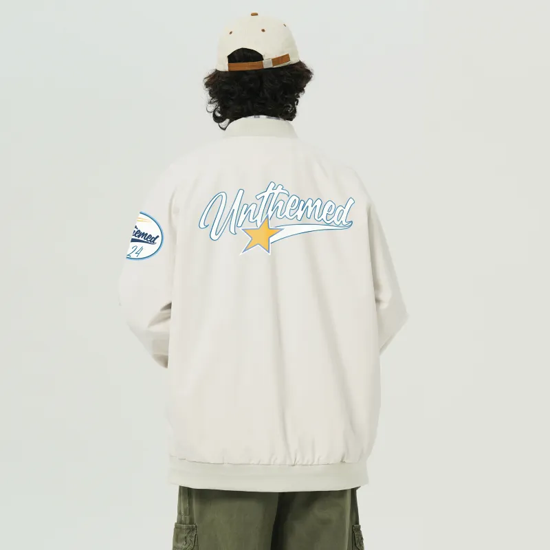 UNthemed Baseball Jacket Unisex-8