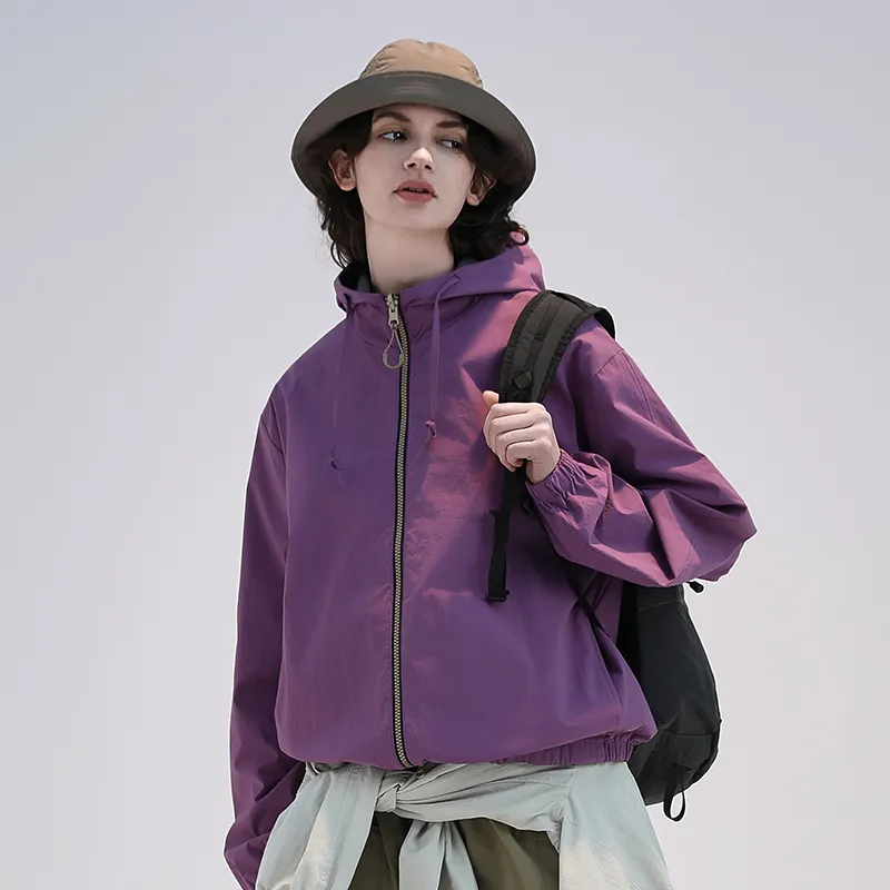 SET FUNS Trench Coat Unisex Raspberry Purple-2