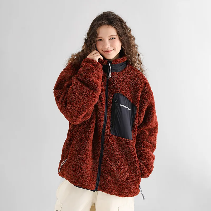 SET FUNS Velvet feel Coat Unisex-2