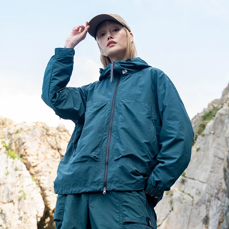 SET FUNS Jackets Coats Unisex Deep Lake Green-6