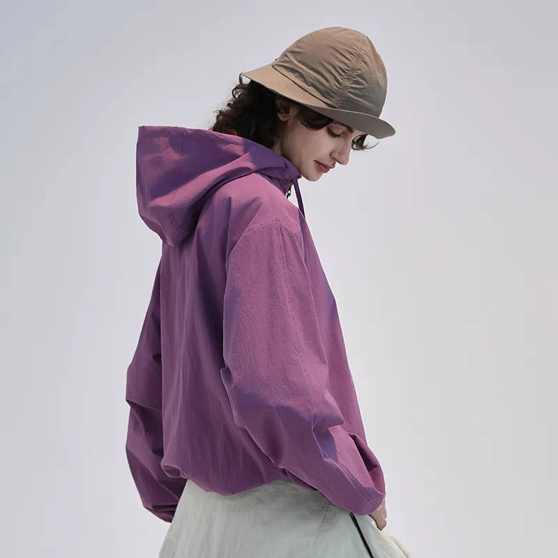 SET FUNS Trench Coat Unisex Raspberry Purple-3