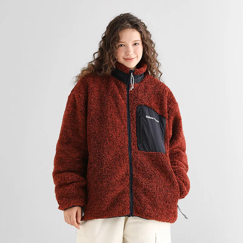 SET FUNS Velvet feel Coat Unisex-6