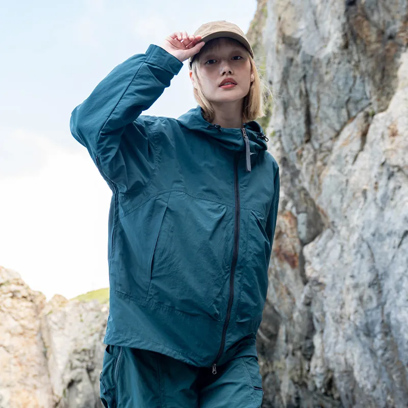 SET FUNS Jackets Coats Unisex Deep Lake Green-4
