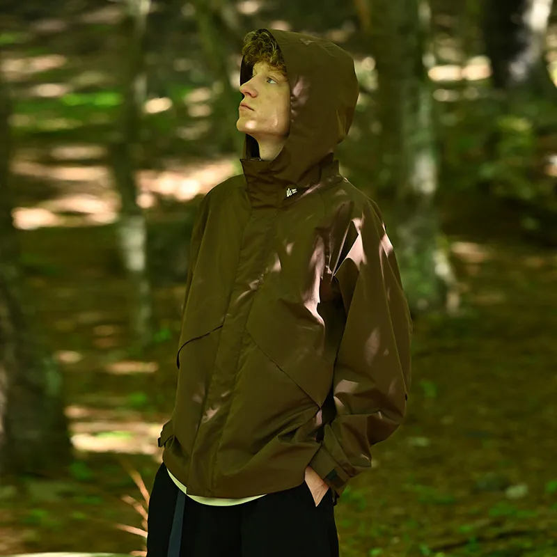 SET FUNS SETFUNS Outdoor Rock Climbing Jacket Fall Unisex Coffee-5