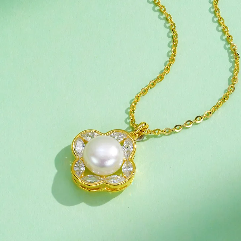 CHOW TAI SENG Pearl Necklace Set Box Women's-5