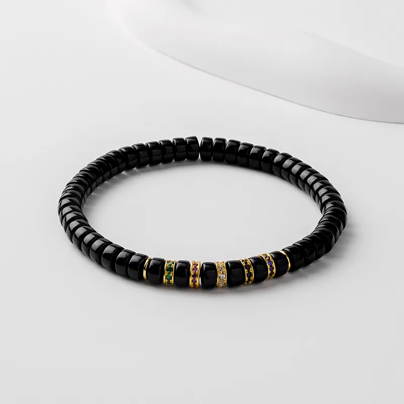 CHOW TAI SENG Agate Fortune Chinese Style Beaded Collectibles Unisex-27