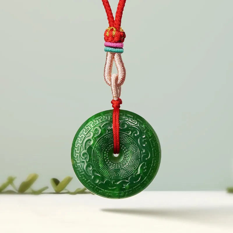 CHOW TAI SENG Hetian Jade Collarbone Chain Necklace A Trendy And Luxurious Gift For The Fashion Conscious Jasper Unisex-7
