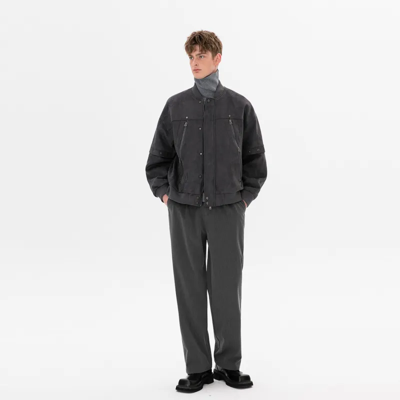 WILD LEADER Jackets Coats Unisex Stone Gray-6
