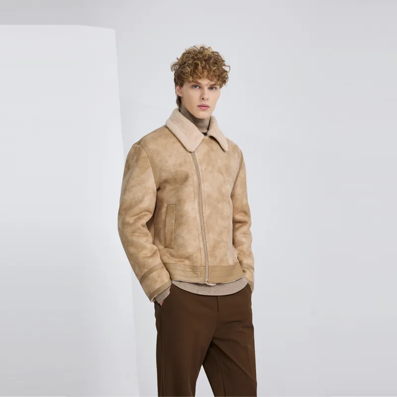 WILD LEADER Leather Jacket Unisex-4
