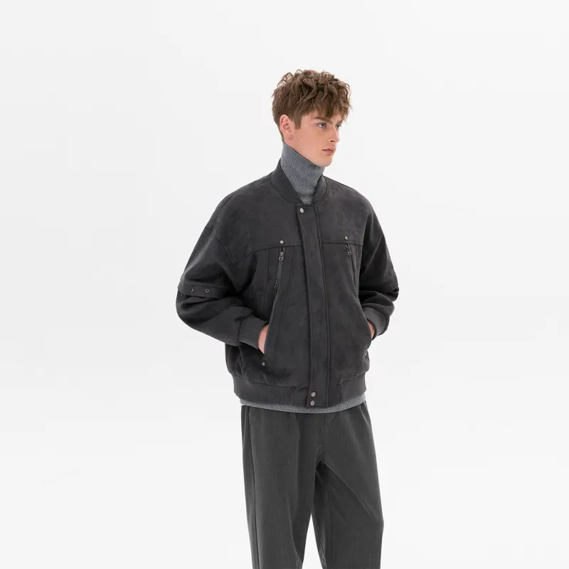WILD LEADER Jackets Coats Unisex Stone Gray-5