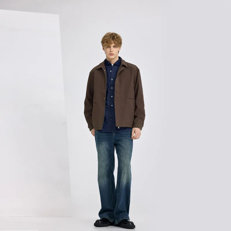 WILD LEADER Jackets Coats Unisex Coffee-3