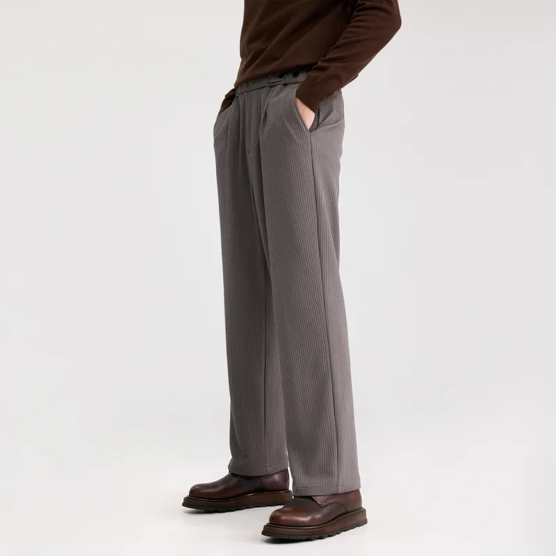 WILD LEADER Casual Pants Unisex Cloudy Gray-6