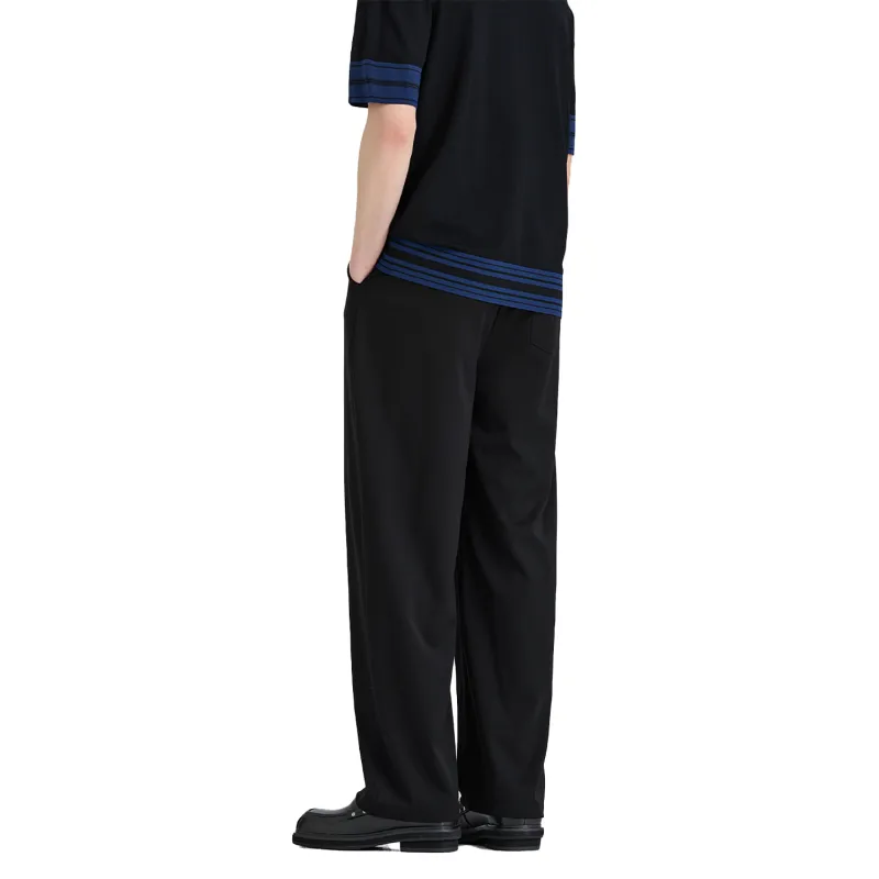 WILD LEADER Suit Trouser Unisex Black-1