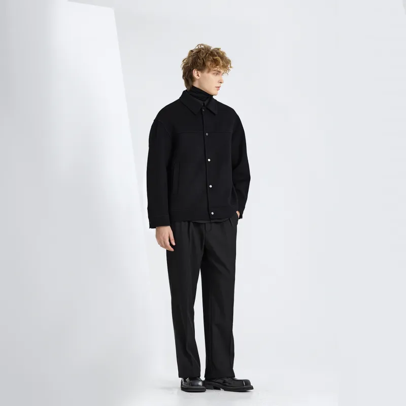 WILD LEADER Jackets Coats Unisex Black-5