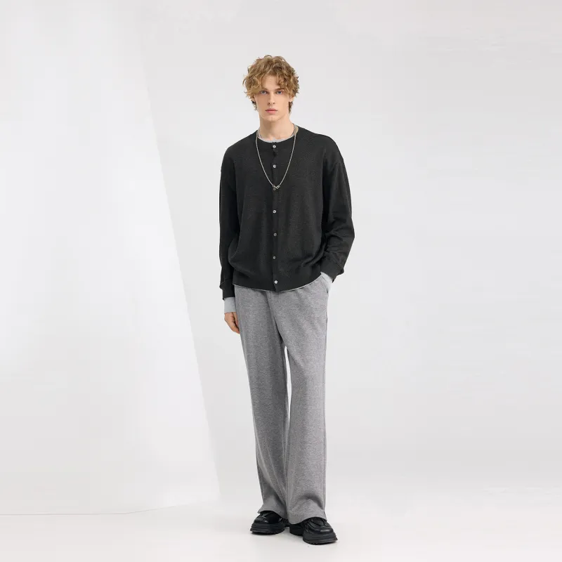WILD LEADER Knitwear Unisex Rippling Night Black-6
