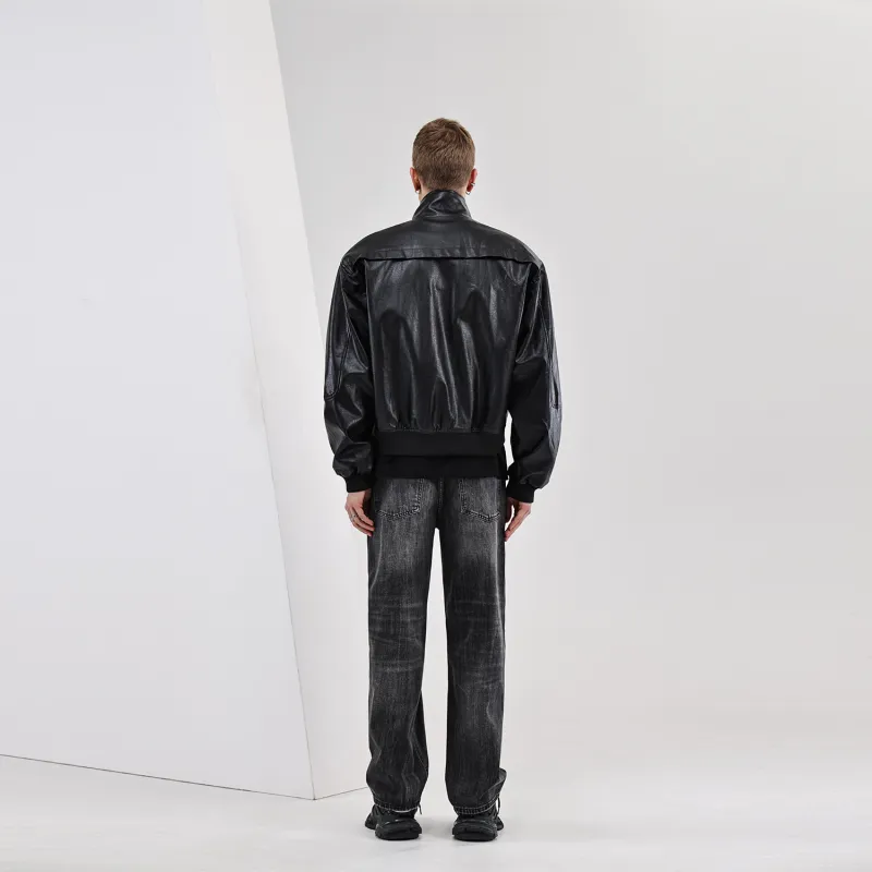 WILD LEADER Jeans Unisex Black Thick-2