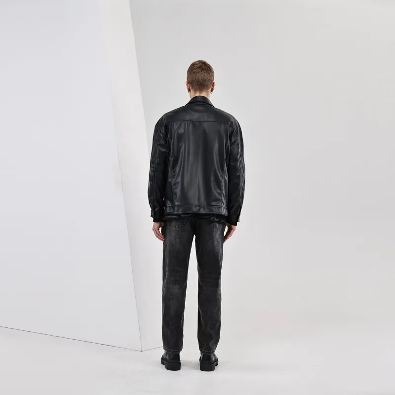 WILD LEADER Jeans Unisex Black-2