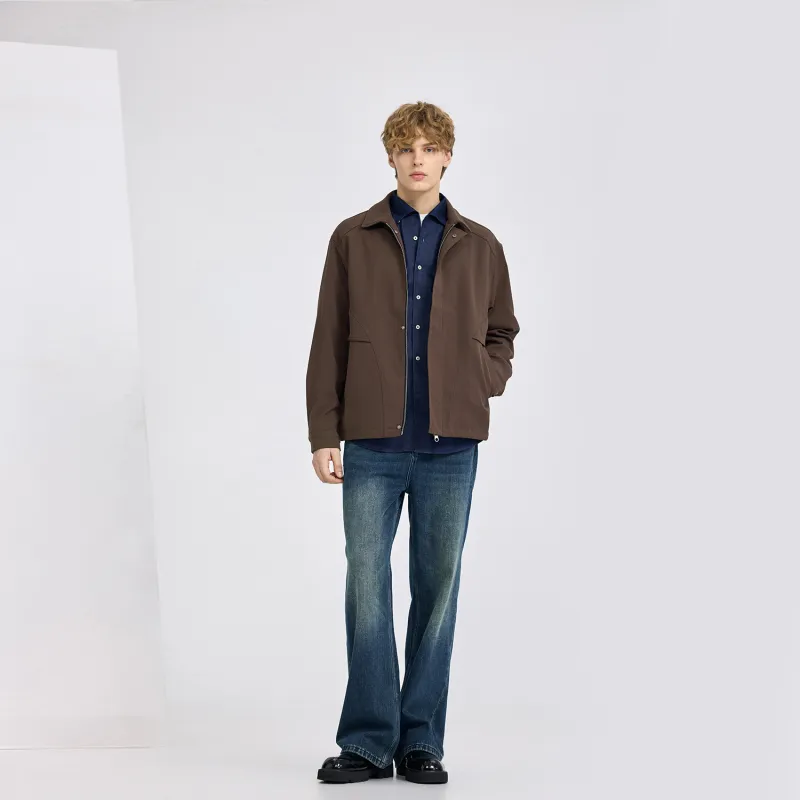 WILD LEADER Jackets Coats Unisex Coffee-5