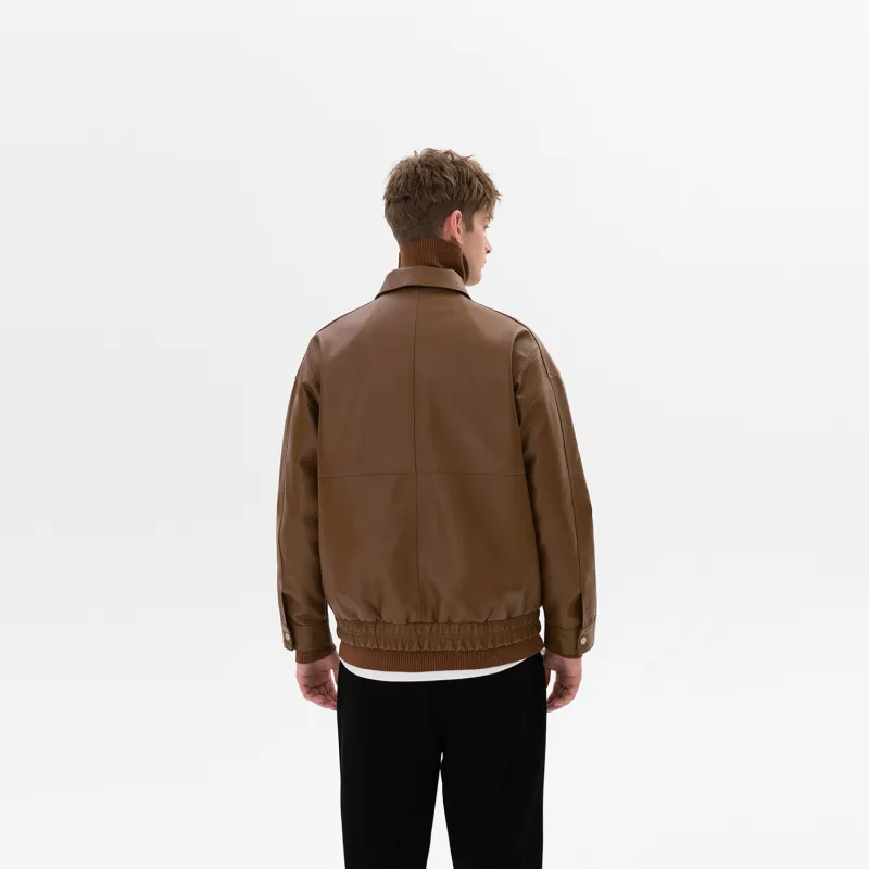WILD LEADER Leather Jacket Unisex-9