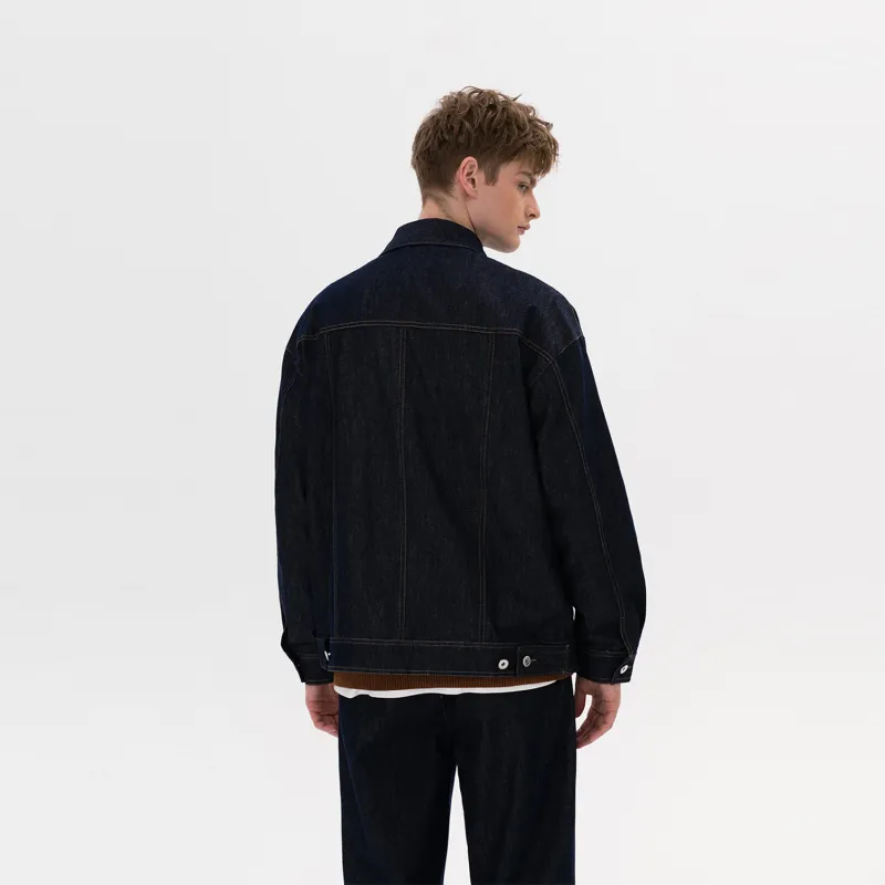 WILD LEADER Jackets Coats Unisex Denim Blue-4