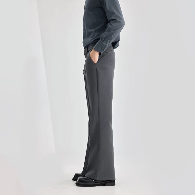 WILD LEADER Casual Pants Unisex Lead Gray-5