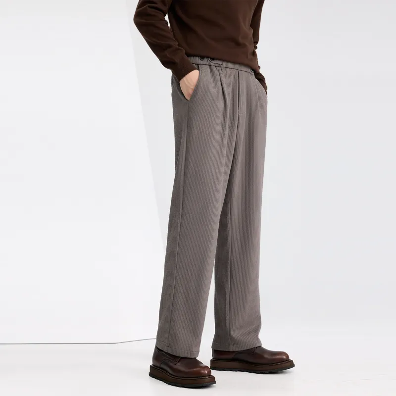 WILD LEADER Casual Pants Unisex Cloudy Gray-5