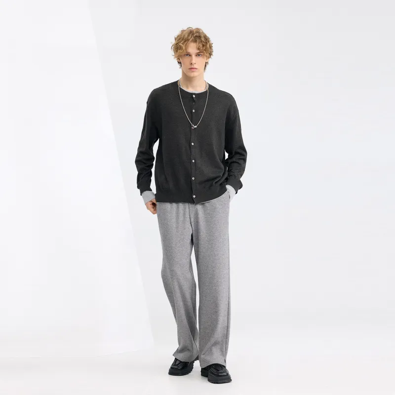 WILD LEADER Knitwear Unisex Rippling Night Black-5