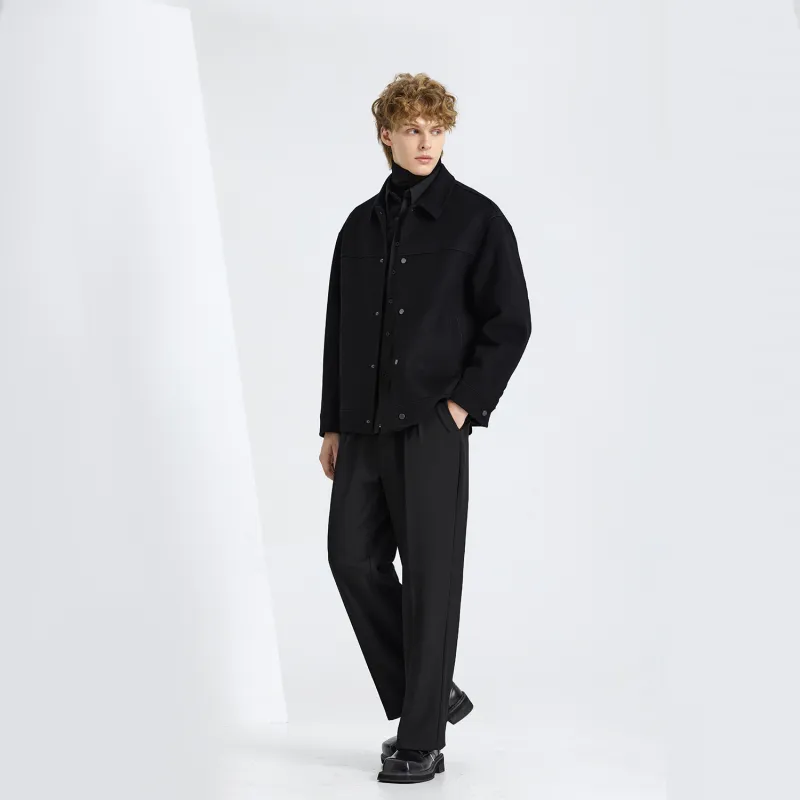 WILD LEADER Jackets Coats Unisex Black-6