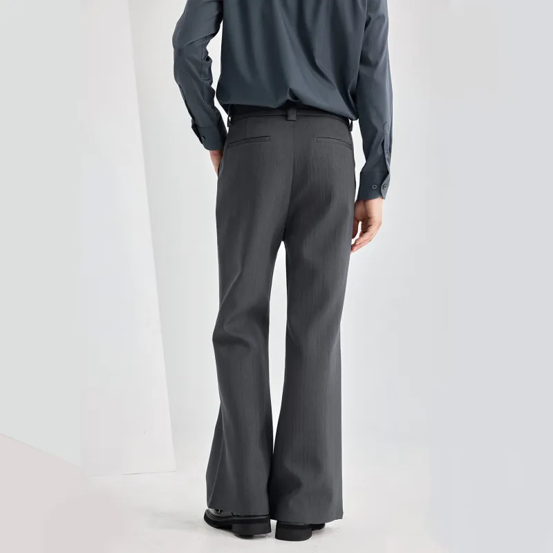 WILD LEADER Casual Pants Unisex Lead Gray-4
