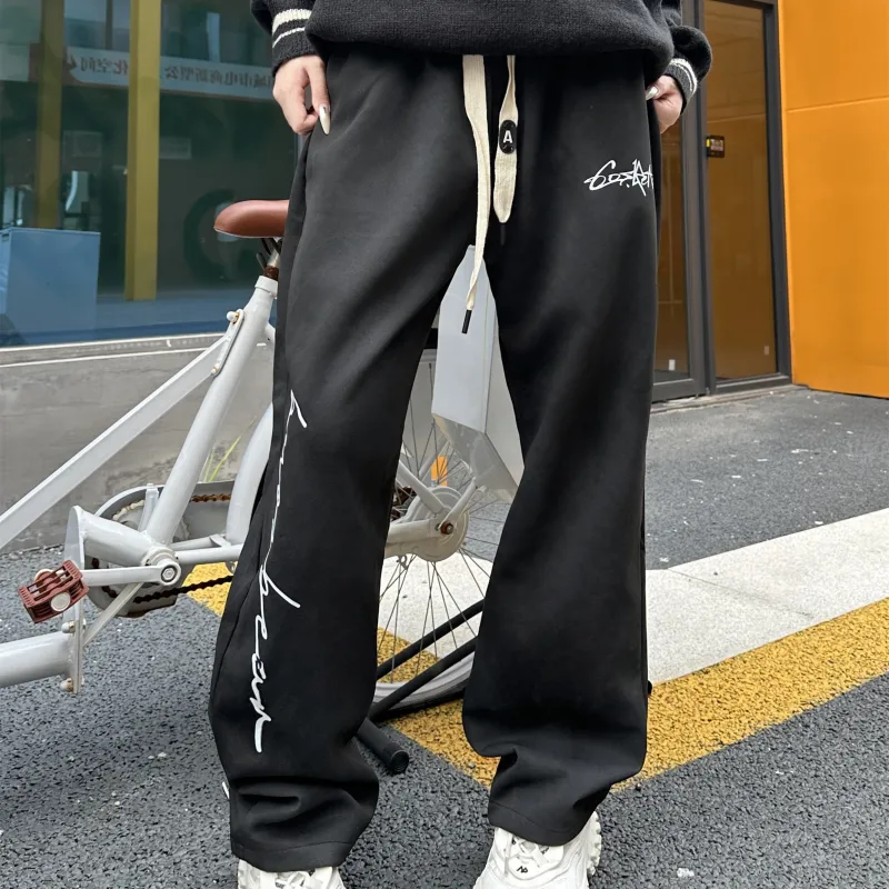 BOS BEAR Casual Pants Unisex-5