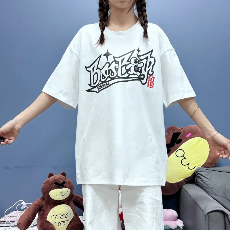 BOS BEAR BOSHIXIONG T Shirt Unisex-4