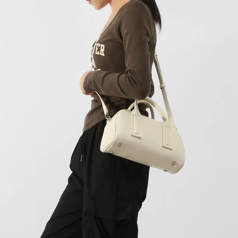 H YXIANG Microfiber Leather Handbag Crossbody Bag Shoulder Bag Regular Women's White/Pink/Black/Silver-6