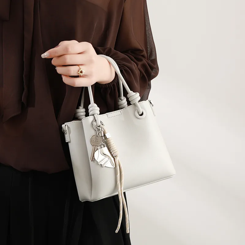 H YXIANG Microfiber Synthetic Leather Handbag Women's Multicolor-8