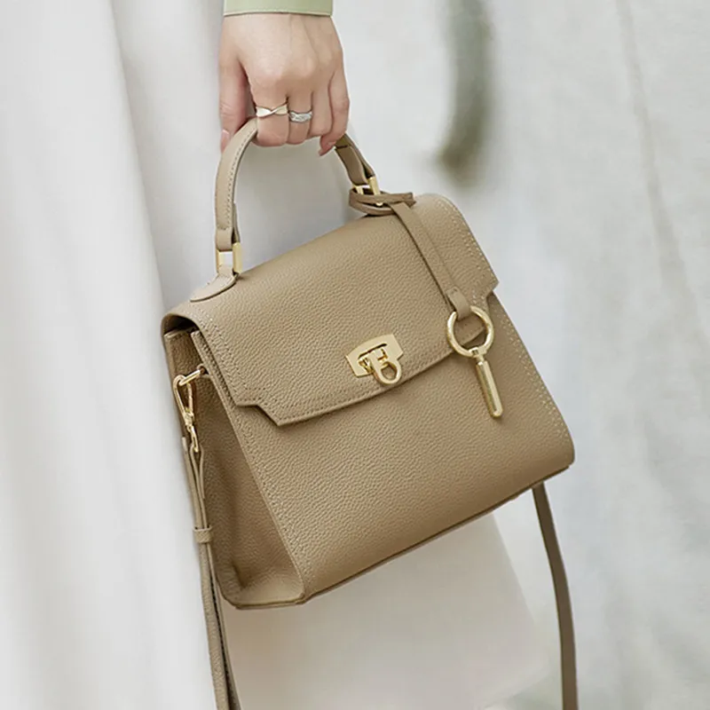 H YXIANG Cow Leather Shoulder Bag Crossbody Bag Handbags Regular Women's Multicolor-5