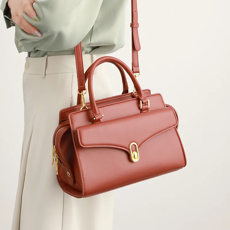 H YXIANG Microfiber Synthetic Leather Handbag Women's Multicolor-8