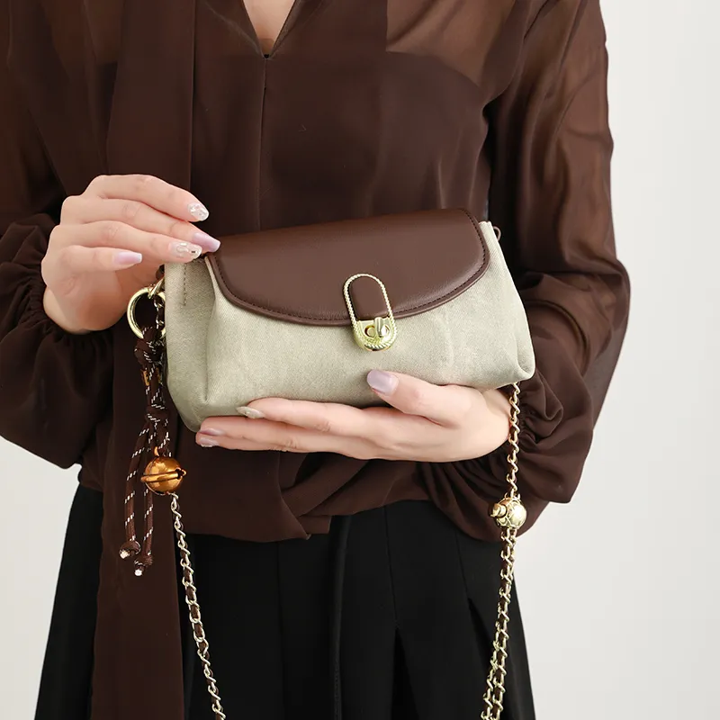 H YXIANG Microfiber Synthetic Leather Shoulder Bag, Crossbody Bag Women's Green-1