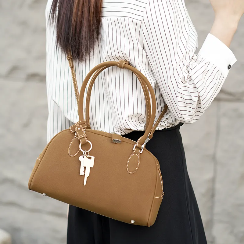 H YXIANG Microfiber Synthetic Leather Handbag Shoulder Bag Regular Women's Multicolor-7